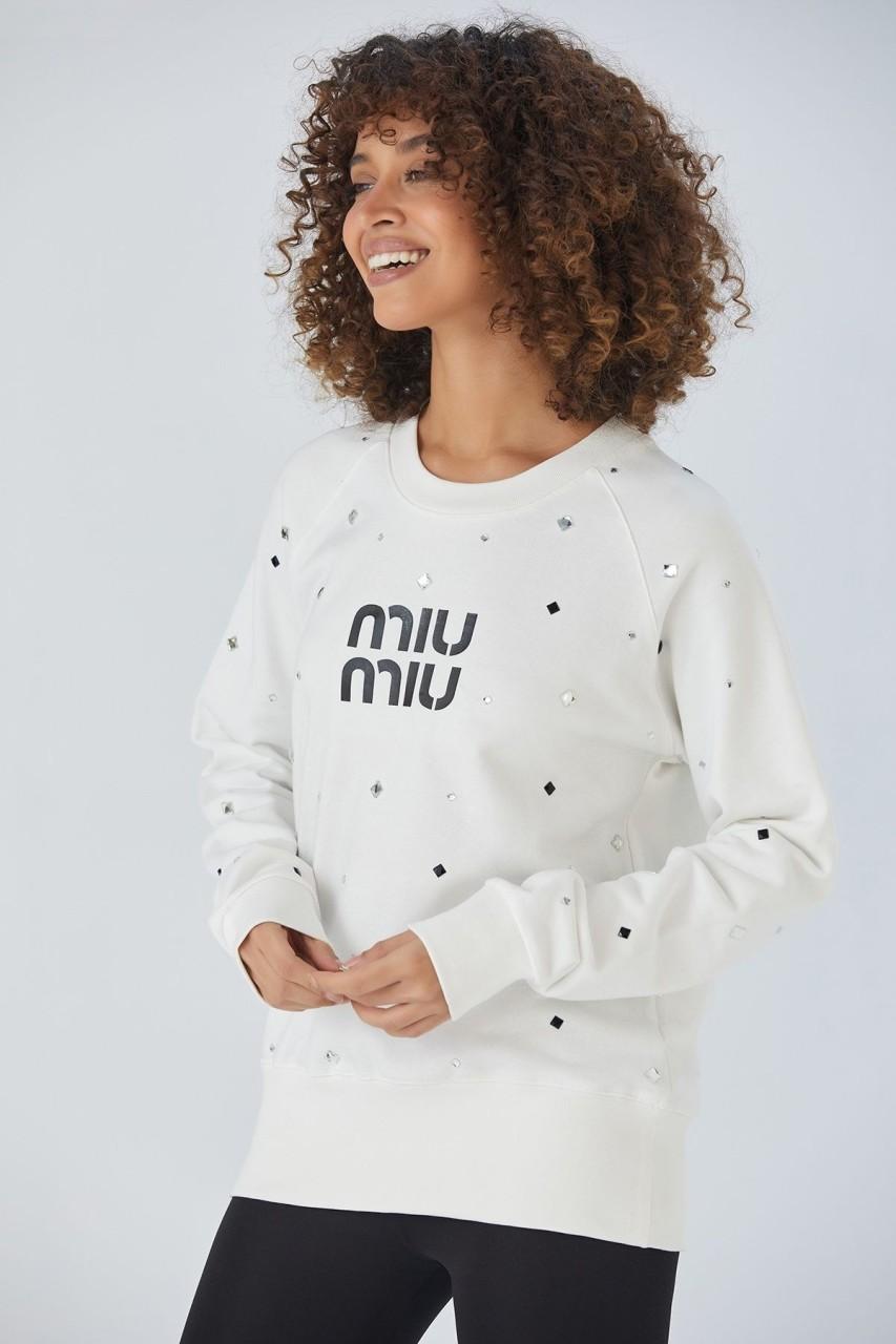 სვიტრი, სვიტშოტი Women's Sweatshirt MIU MIU HS-51469 (11).jpg